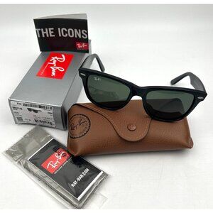 Ray-Ban Original Wayfarer Classic G-15 Green 54 mm Sunglasses RB2140 901 54-18